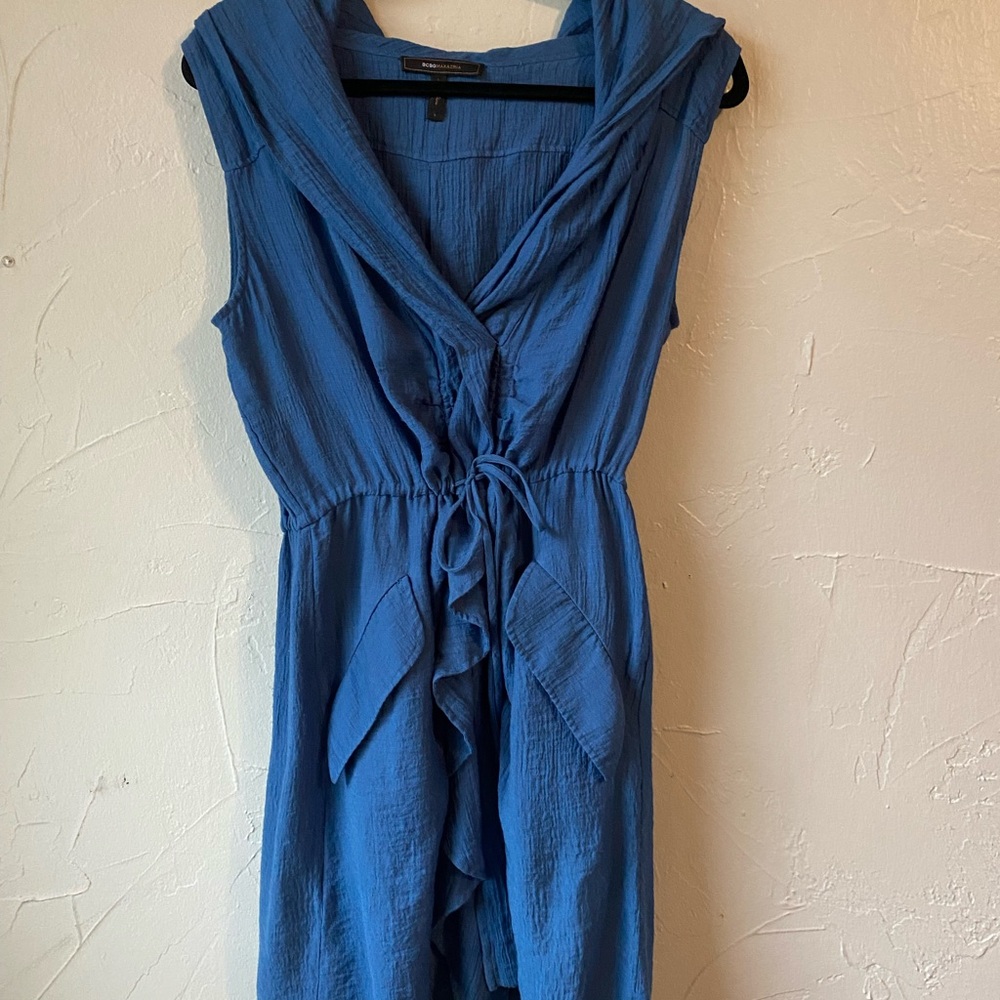 BCBGMaxAzria Blue Sleeveless Dress - Picture 9 of 9